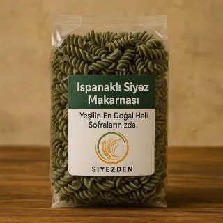 Ispanaklı Siyez Makarna 300 g