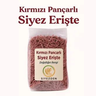 Kırmızı Pancarlı Siyez Erişte 500 g