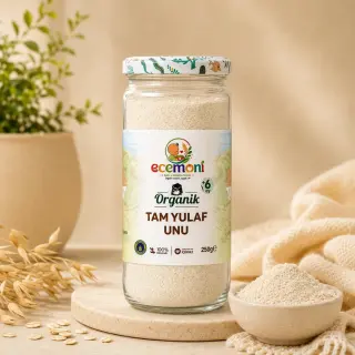 Organik Tam Yulaf Unu