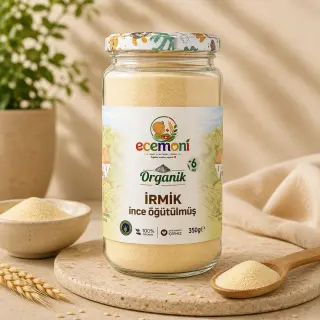 Organik İrmik İnce Öğütülmüş