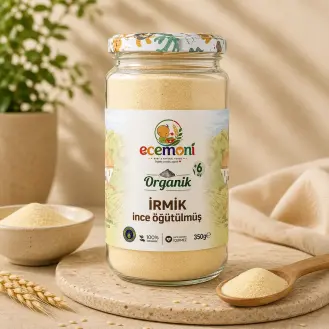 Organik İrmik İnce Öğütülmüş