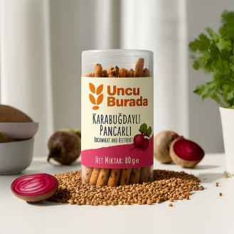 Karabuğday Pancarlı Kraker 80 gr