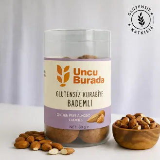 Karabuğday Bademli Kurabiye 80 g