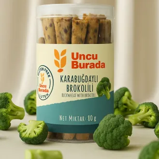 Karabuğday Brokolili Kraker 80 g