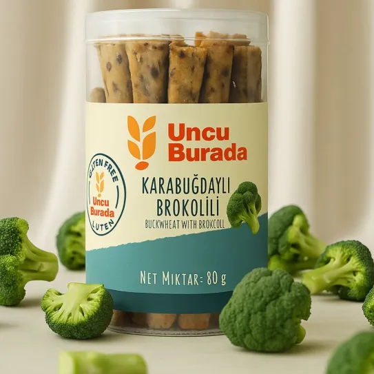 Karabuğday Brokolili Kraker 80 g