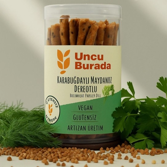 Karabuğday Maydanoz Dereotlu Kraker 80 g