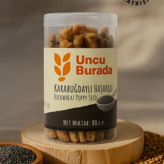 Karabuğday Haşhaşlı Kraker 80 g