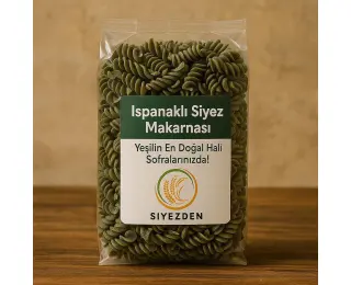 Ispanaklı Siyez Makarna 300 g
