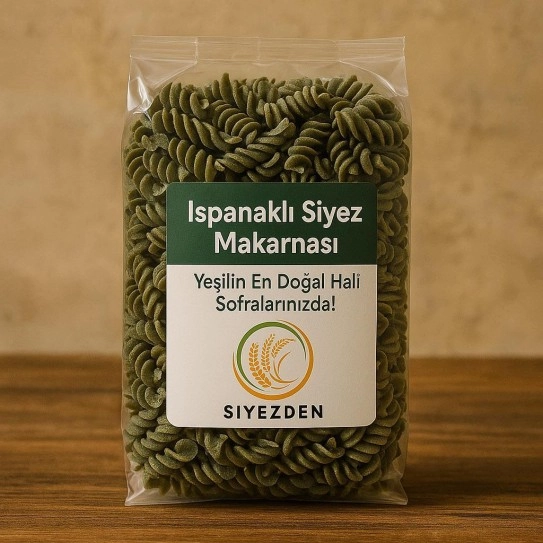 Ispanaklı Siyez Makarna 300 g