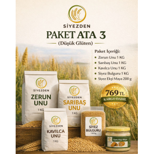 Ramazan Paketi – III | Düşük Glütenli Ata Tohumu Un Seti