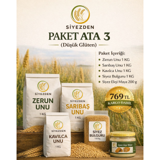 Ramazan Paketi – III | Düşük Glütenli Ata Tohumu Un Seti