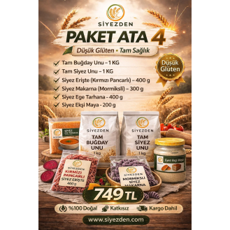 Ramazan Paketi – IV | Siyezli Geleneksel Lezzetler & Doğal Un Seti