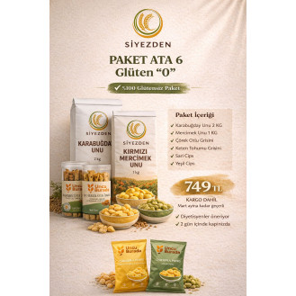 Ramazan Paketi – VI | Glütensiz Alternatifli Doğal Atıştırmalık & Un Seti
