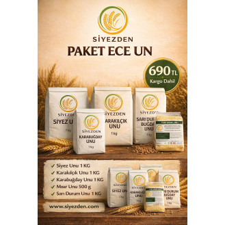 Ramazan Ece Paketi | Ata Tohumu Doğal Un Çeşitleri Seti